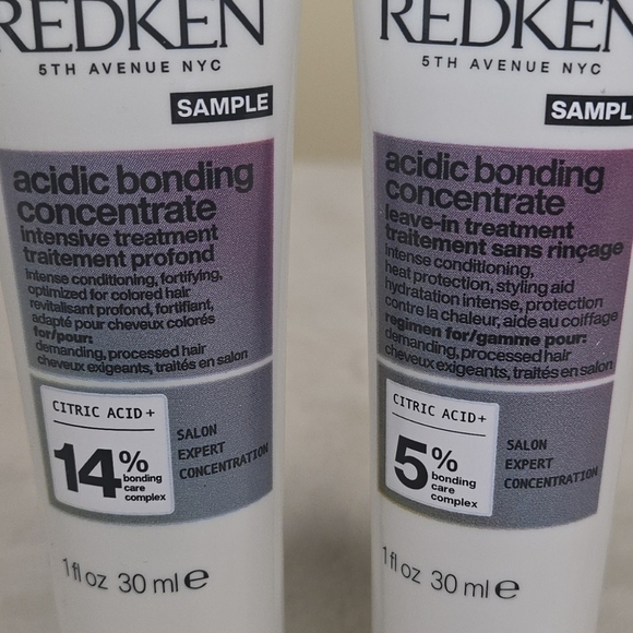Redken Acidic Bonding Concentrate Intensive Treament & Leave In Treatment 1.0 oz - Picture 4 of 12